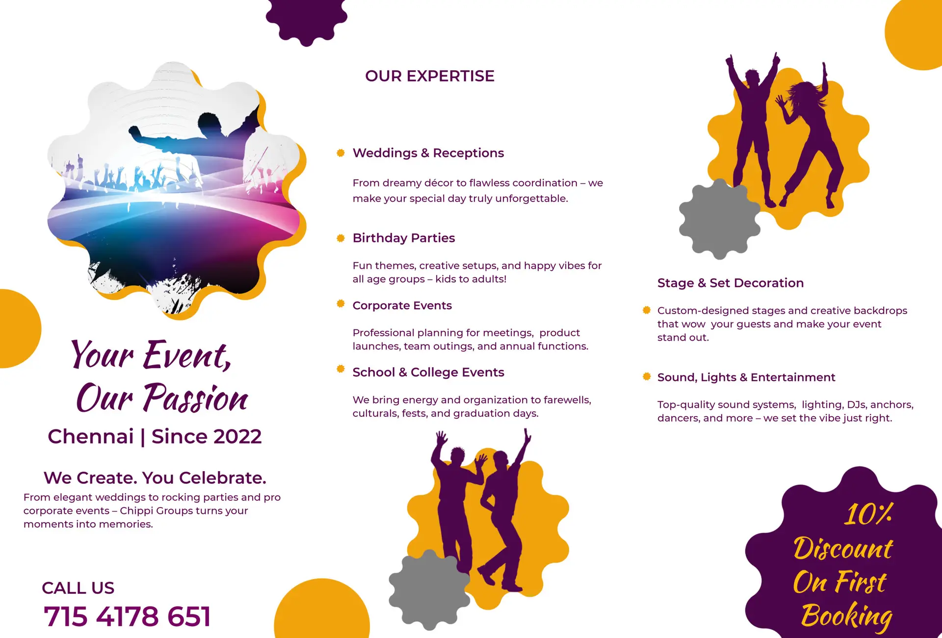 Home 24 Your event, our passion event details and chippi groups organizing in chennai